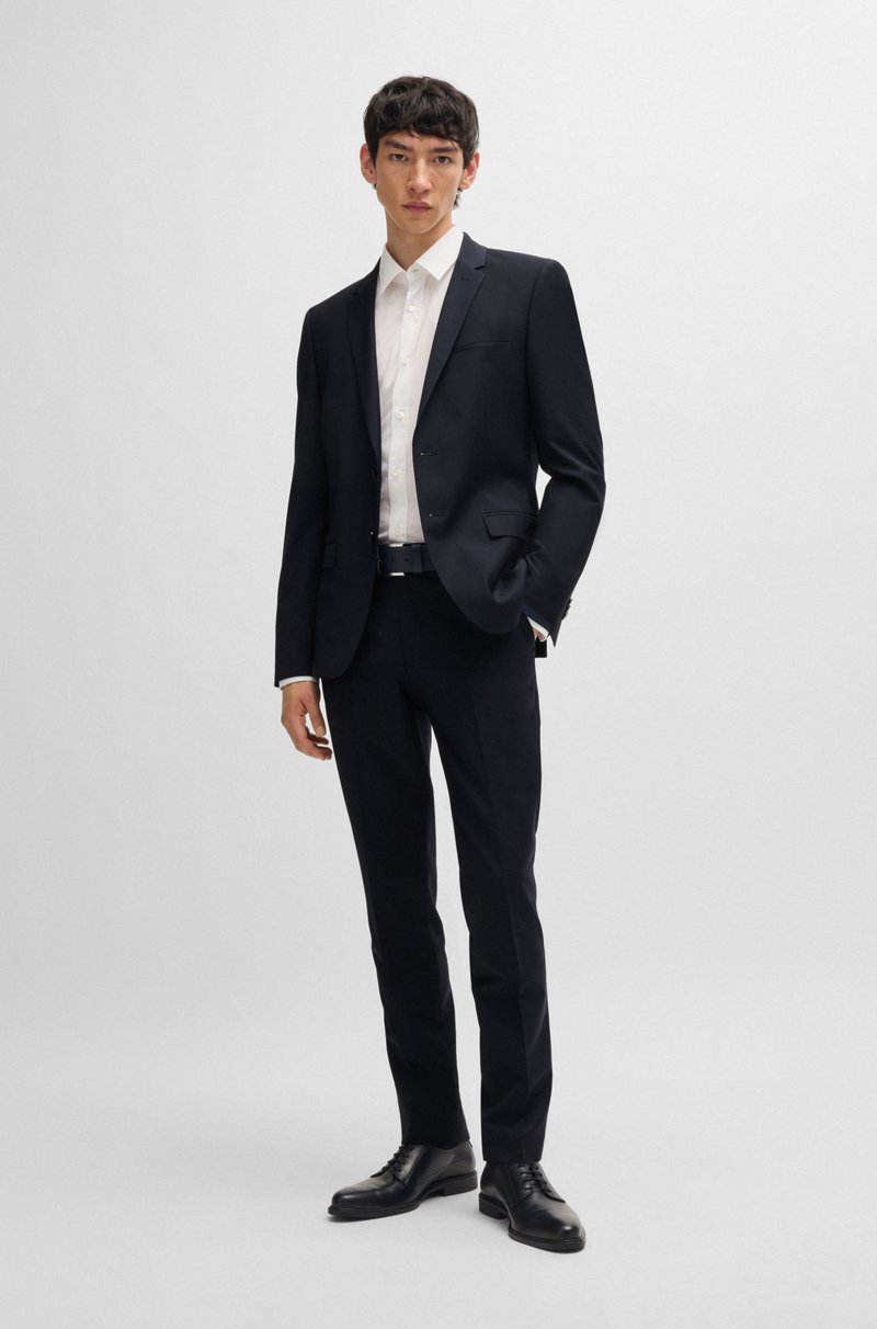 Hugo Boss Traje extra slim fit en mezcla de lana