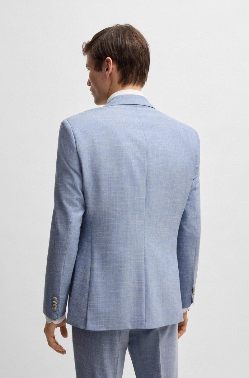 Hugo Boss Traje Regular Fit Con Estampado Integral