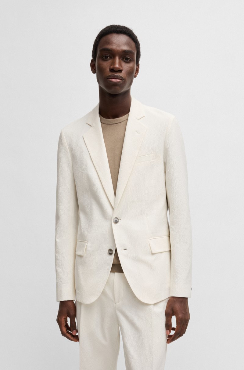 Hugo Boss Traje Slim Fit De Sirsaca