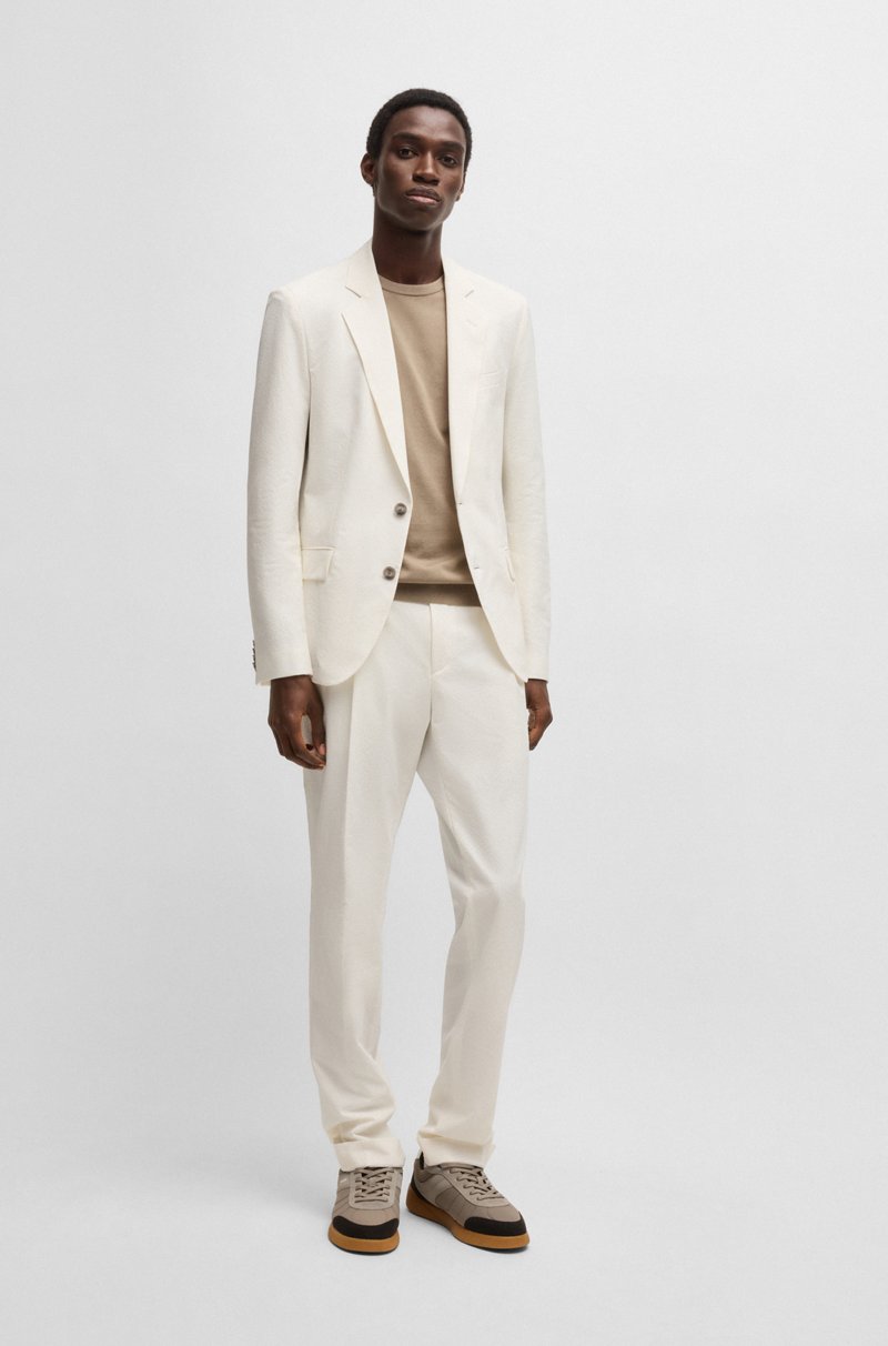 Hugo Boss Traje Slim Fit De Sirsaca