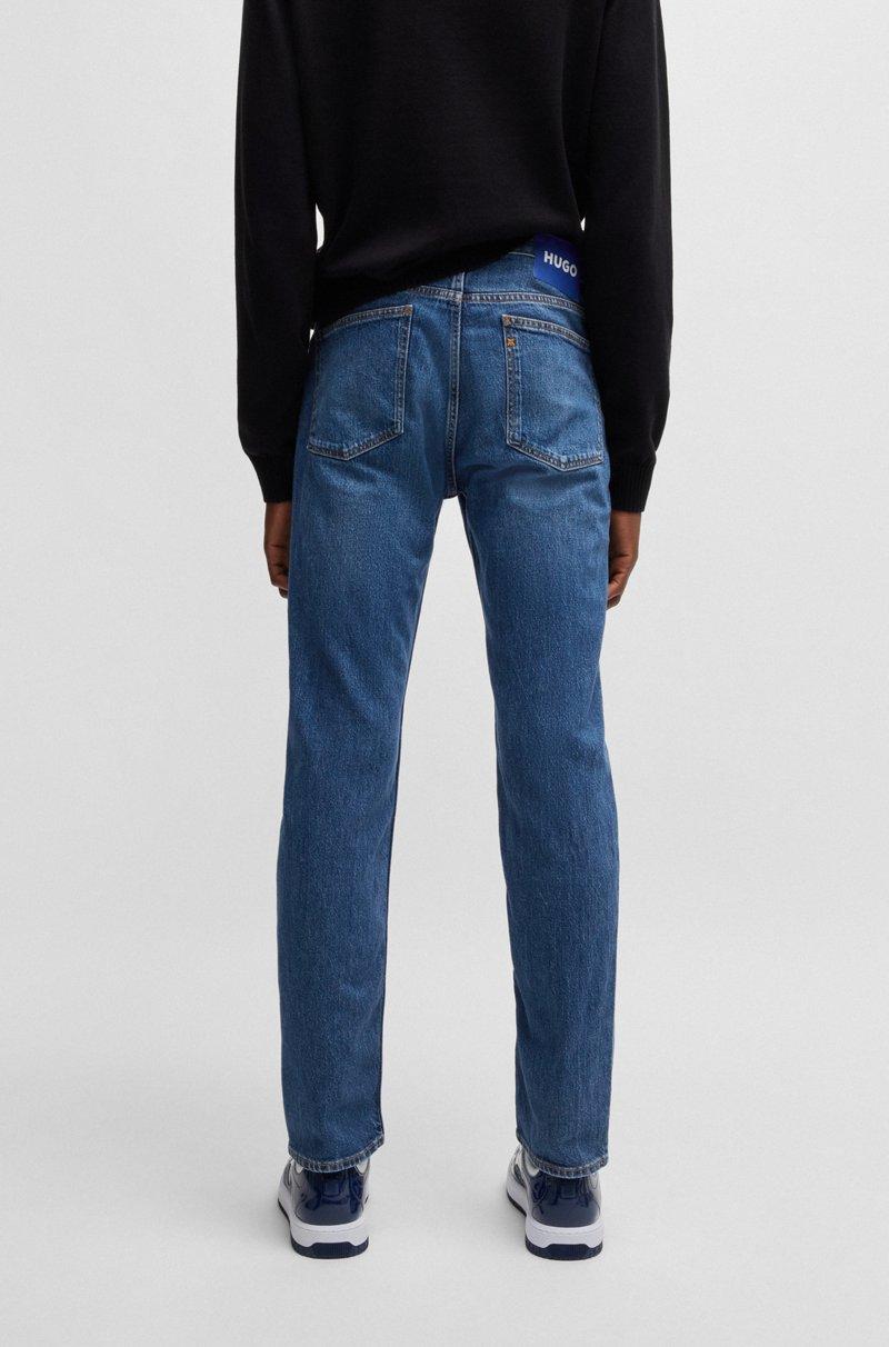 Hugo Boss Vaqueros Slim Fit En Denim Elástico Azul