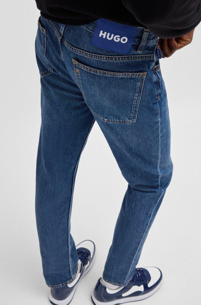 Hugo Boss Vaqueros Slim Fit En Denim Elástico Azul