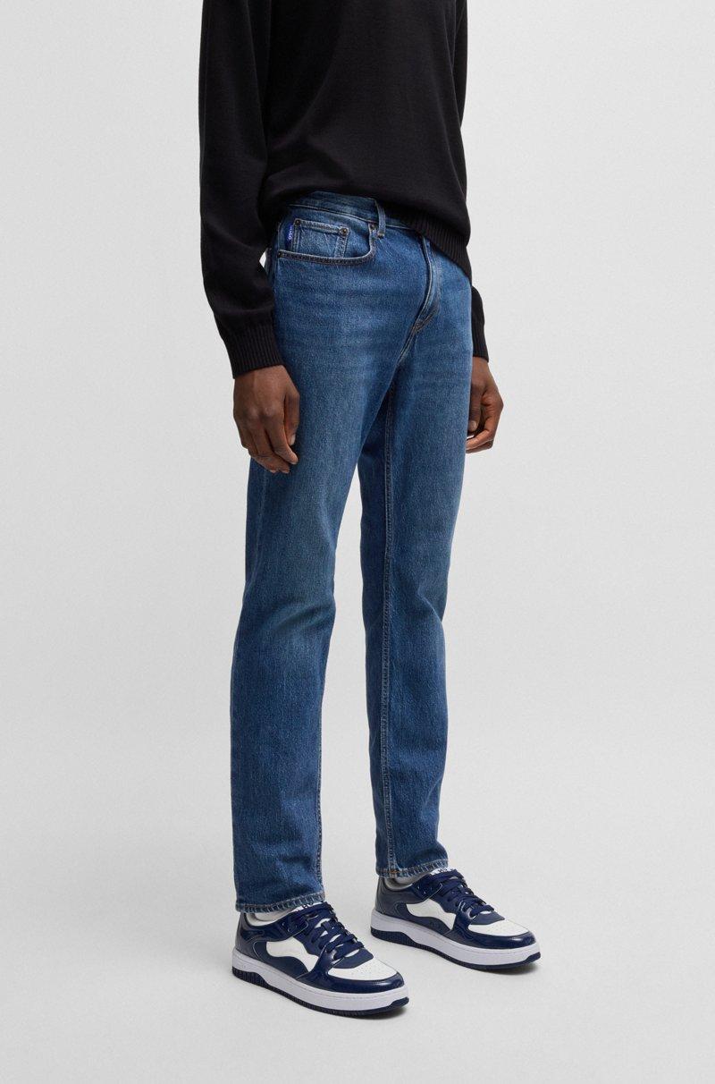 Hugo Boss Vaqueros slim fit en denim elástico azul
