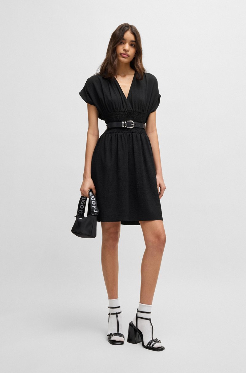 Hugo Boss Vestido lencero evasé en sirsaca