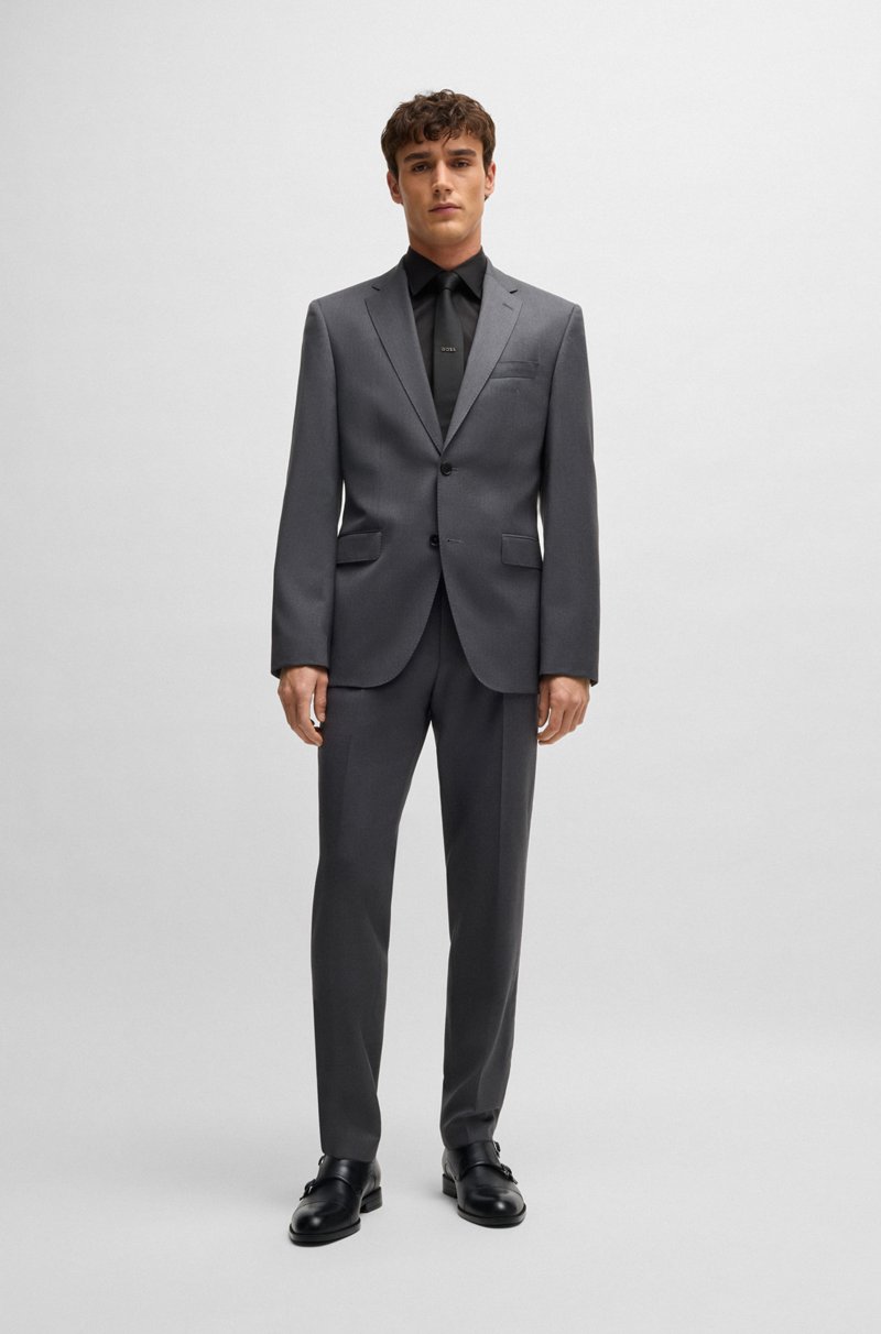 Hugo Boss Zapatos De Piel Con Hebilla Doble