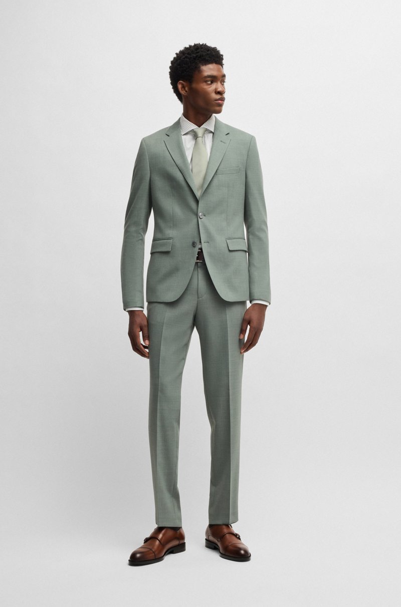 Hugo Boss Zapatos De Piel Con Hebilla Doble