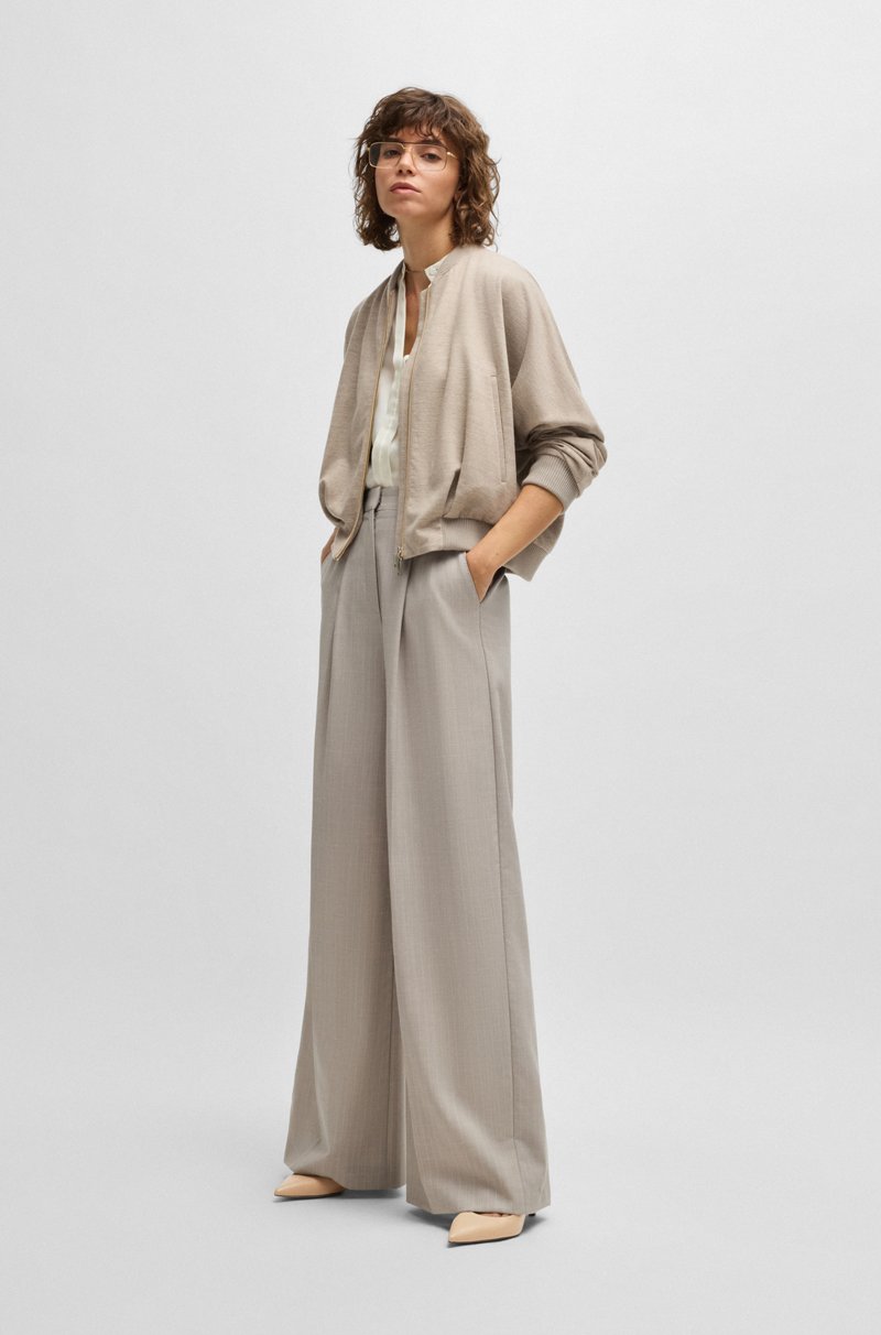 Hugo Boss Zapatos De Tacón En Piel De Napa