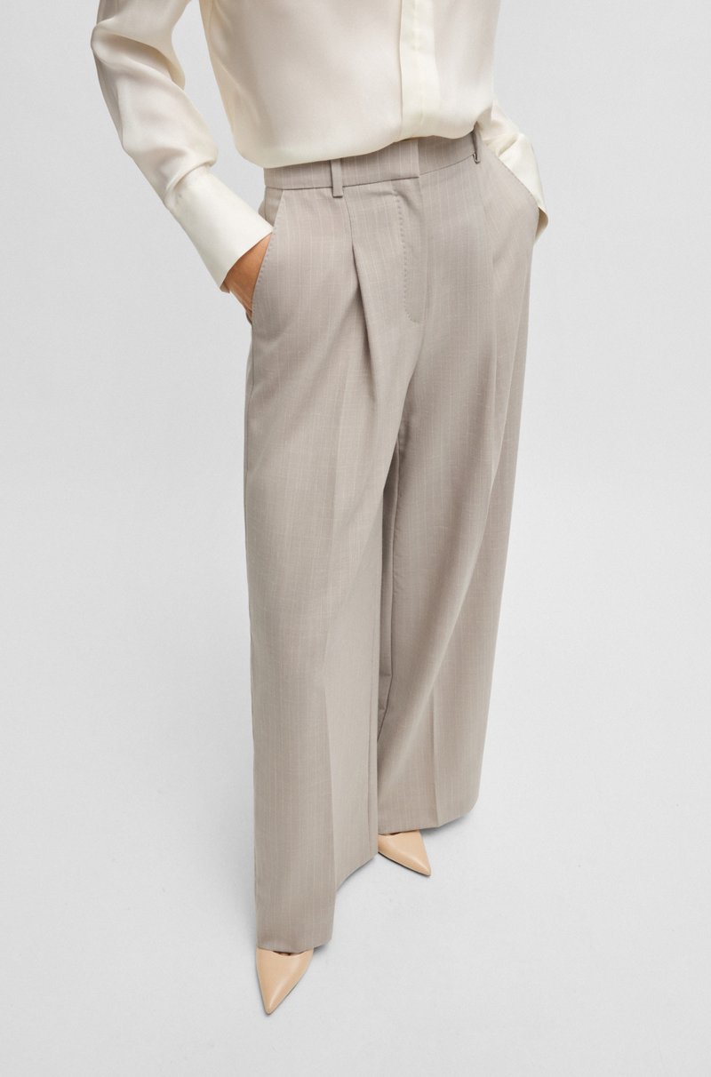 Hugo Boss Zapatos De Tacón En Piel De Napa