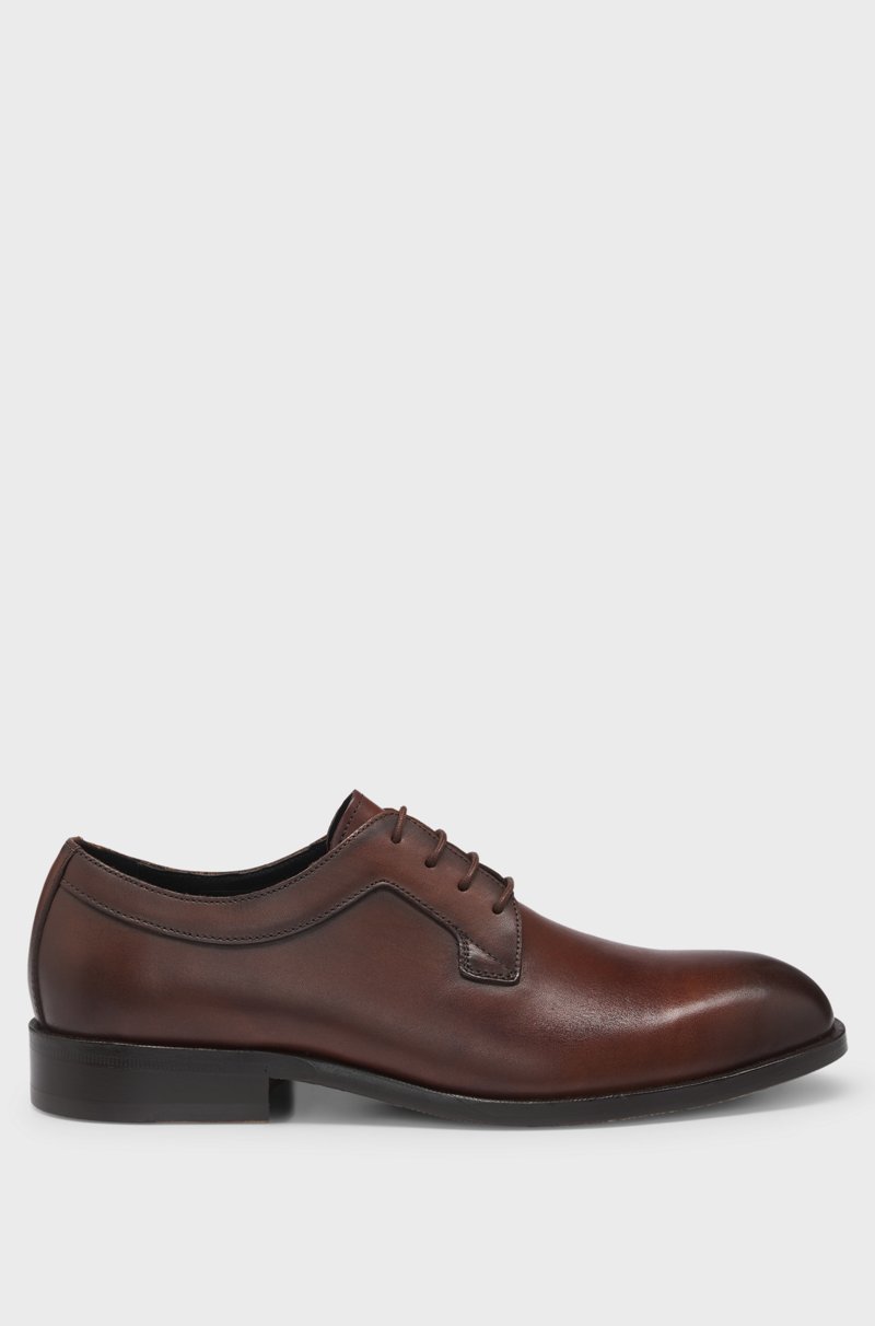 Hugo Boss Zapatos Derby De Piel Con Suela Flexible