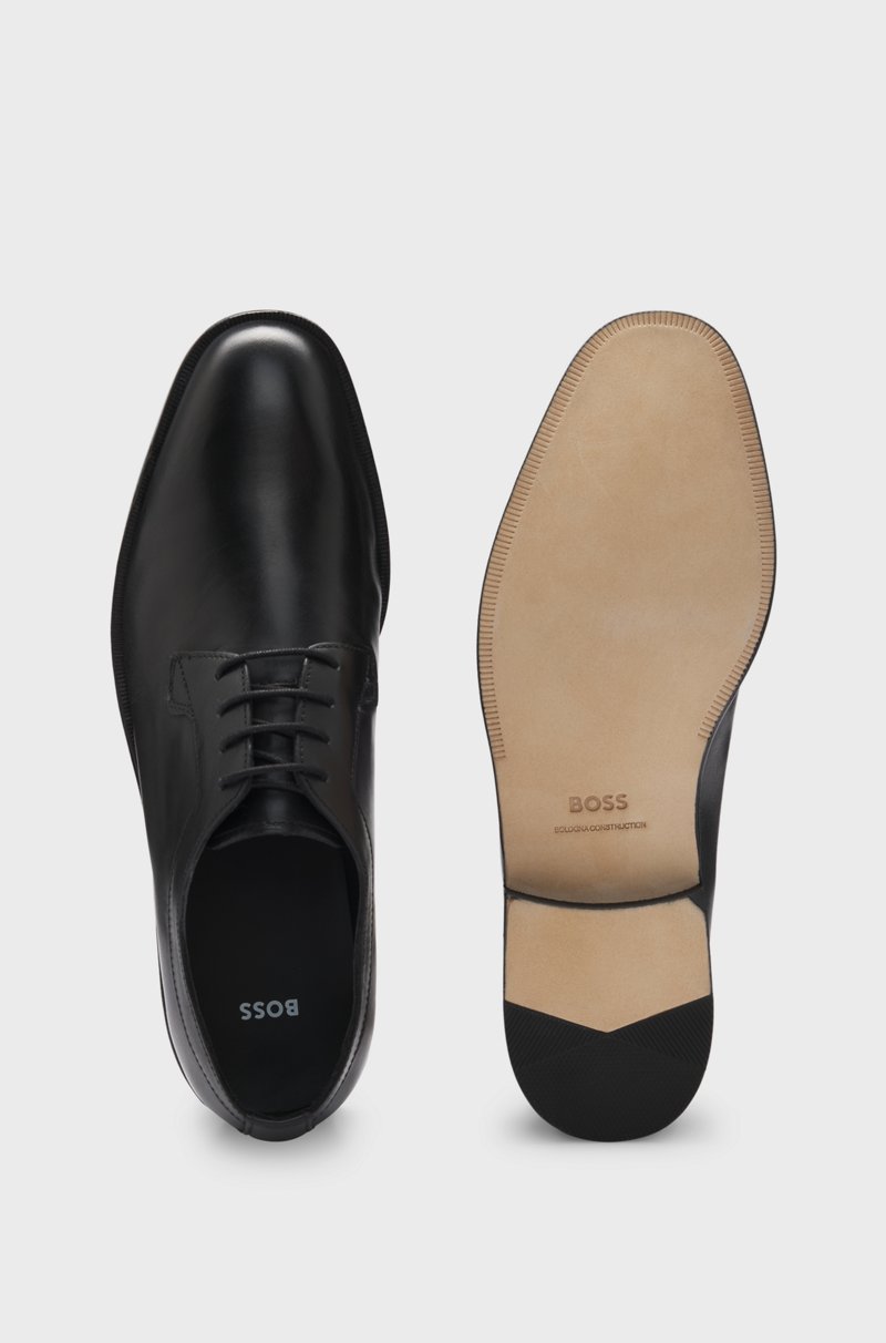 Hugo Boss Zapatos Derby De Piel Con Suela Flexible