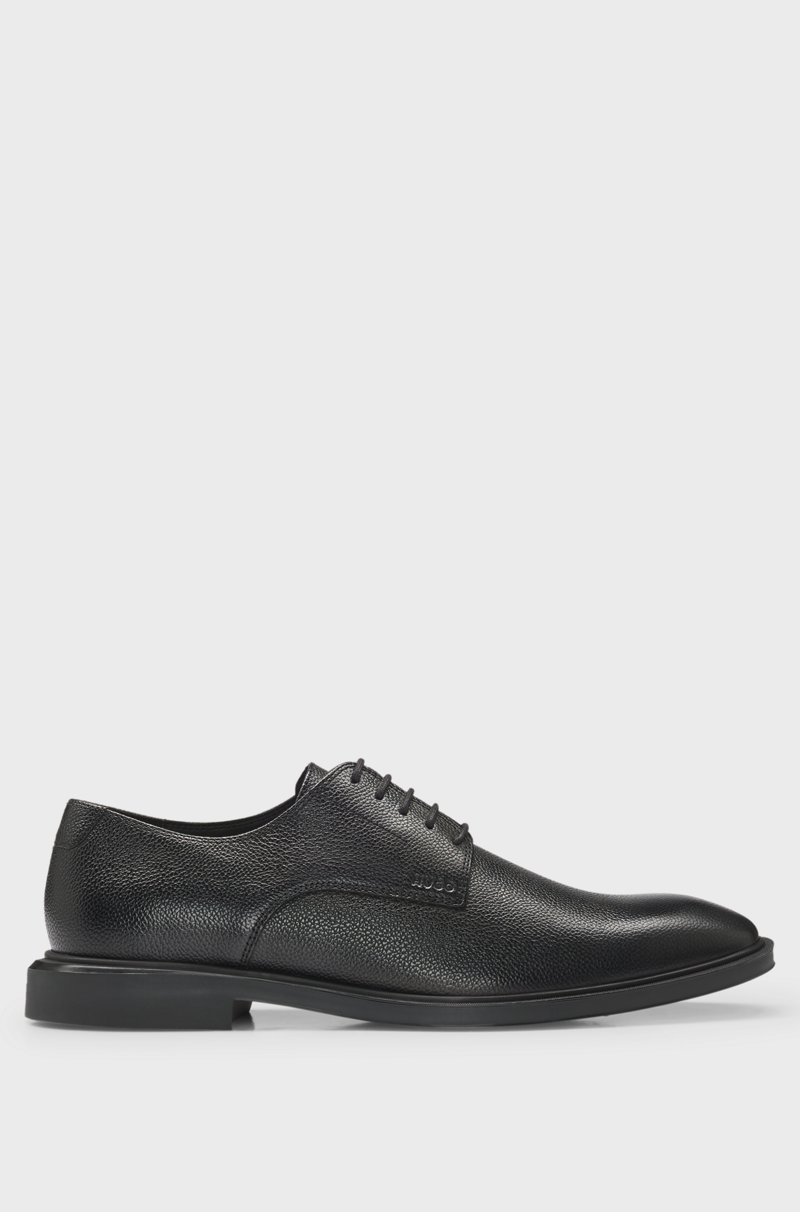 Hugo Boss Zapatos Derby De Piel Granulada