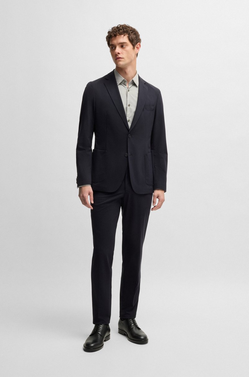 Hugo Boss Zapatos Derby Dressletic En Piel Suave