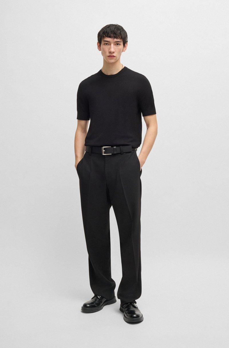 Hugo Boss Zapatos Derby En Piel Cepillada