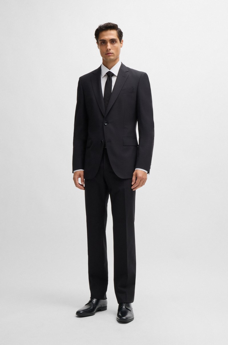 Hugo Boss Zapatos Derby En Piel Con Suela De Goma