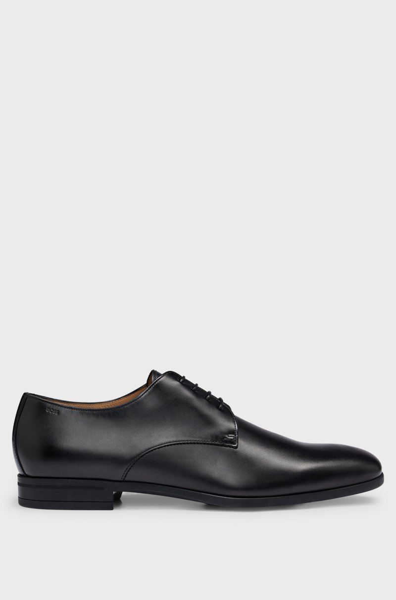 Hugo Boss Zapatos Derby En Piel Con Suela De Goma