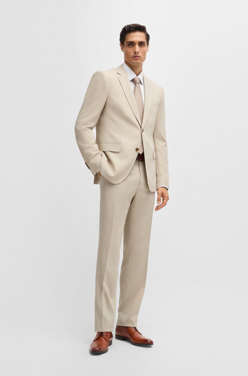 Hugo Boss Zapatos Derby En Piel Con Suela De Goma