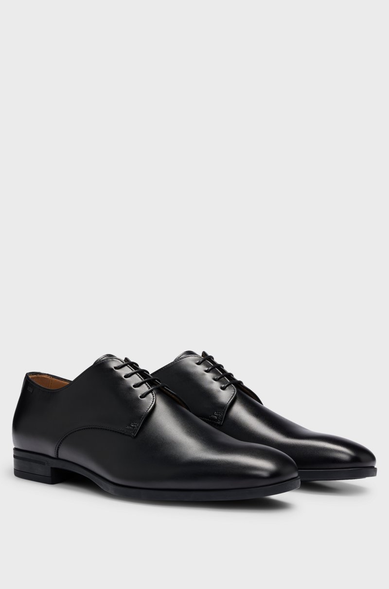 Hugo Boss Zapatos Derby en piel con suela de goma