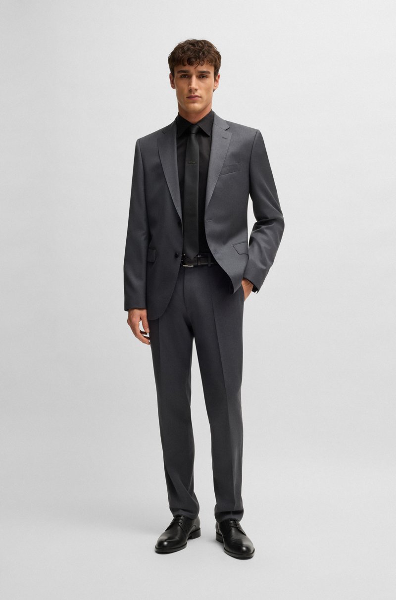 Hugo Boss Zapatos Derby En Piel Lisa Y Estampada