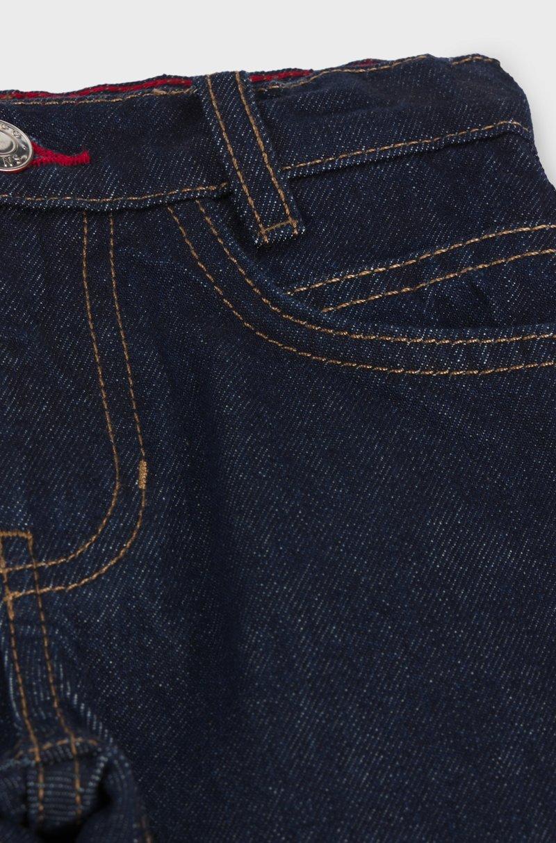 Hugo Boss Jeans Regular Fit Para Niños En Denim Azul
