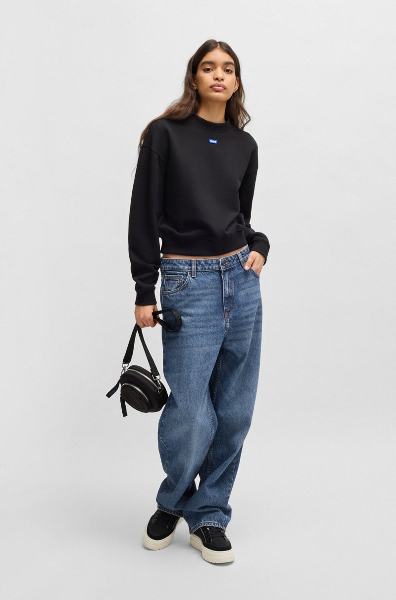 Hugo Boss Jeans Relaxed Fit En Denim De Algodón Azul