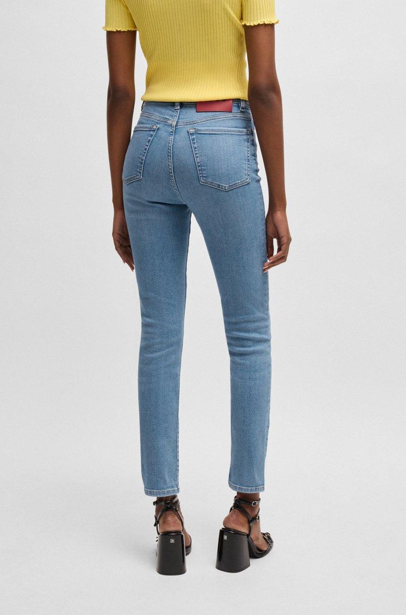 Hugo Boss Jeans Skinny Fit De Tejido Denim Superelástico Azul