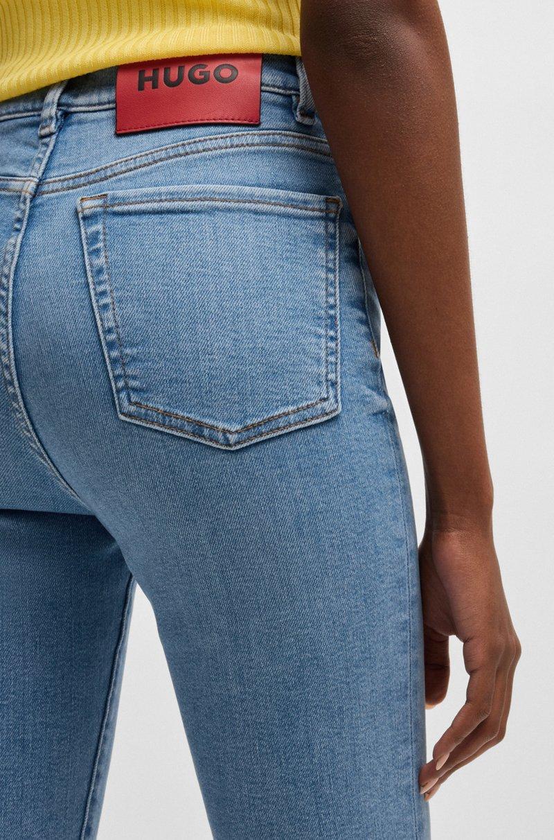 Hugo Boss Jeans Skinny Fit De Tejido Denim Superelástico Azul