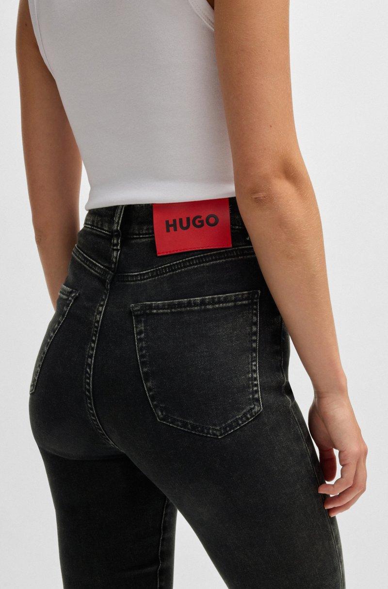 Hugo Boss Jeans Skinny Fit En Tejido Denim Superelástico Negro
