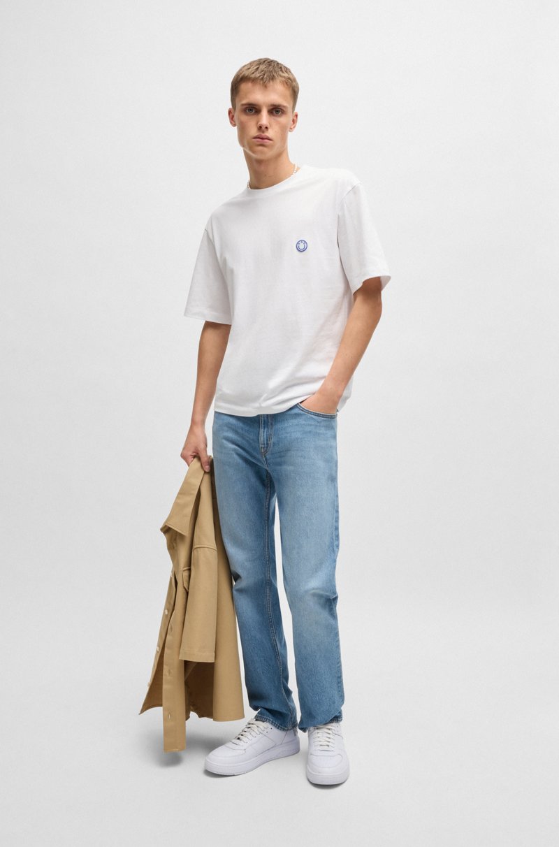Hugo Boss Jeans Slim Fit En Un Cómodo Tejido Denim Elástico Azul