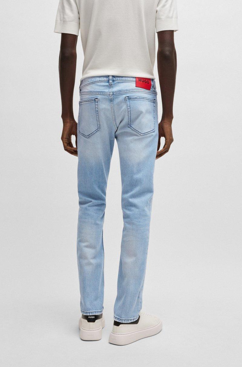 Hugo Boss Jeans Slim Fit En Un Cómodo Tejido Vaquero Elástico Azul Cuarzo