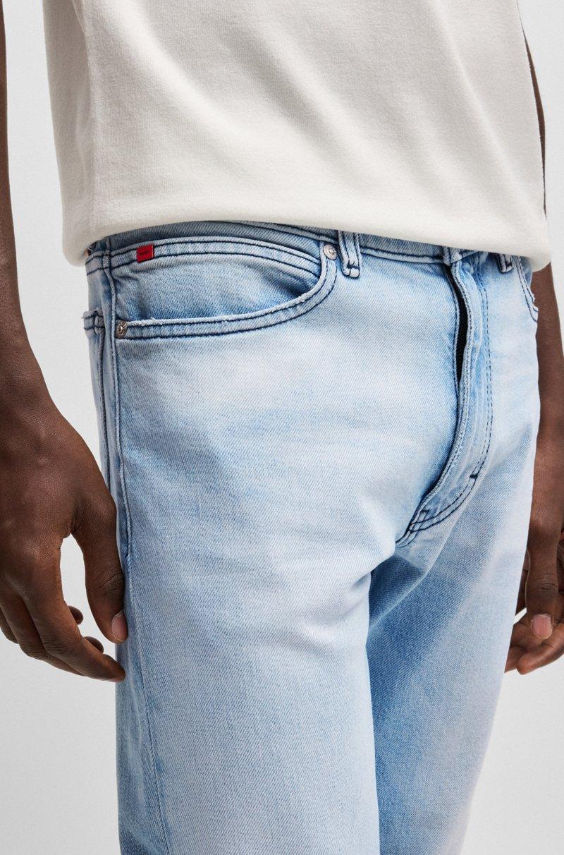 Hugo Boss Jeans Slim Fit En Un Cómodo Tejido Vaquero Elástico Azul Cuarzo