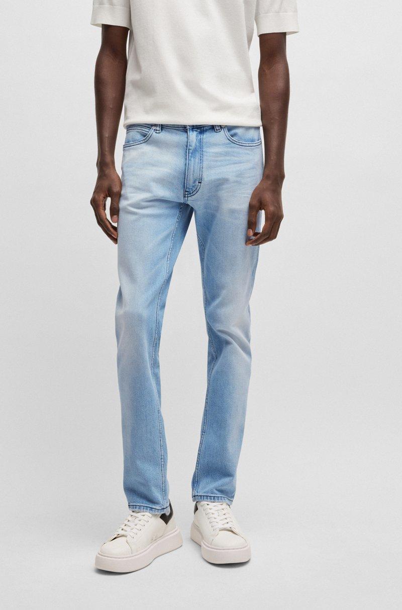 Hugo Boss Jeans slim fit en un cómodo tejido vaquero elástico azul cuarzo