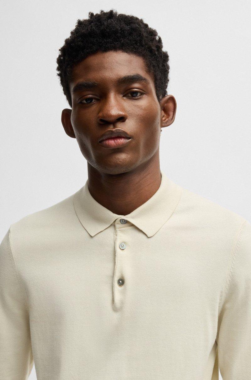 Hugo Boss Jersey Estilo Polo Regular Fit En Punto De Algodón