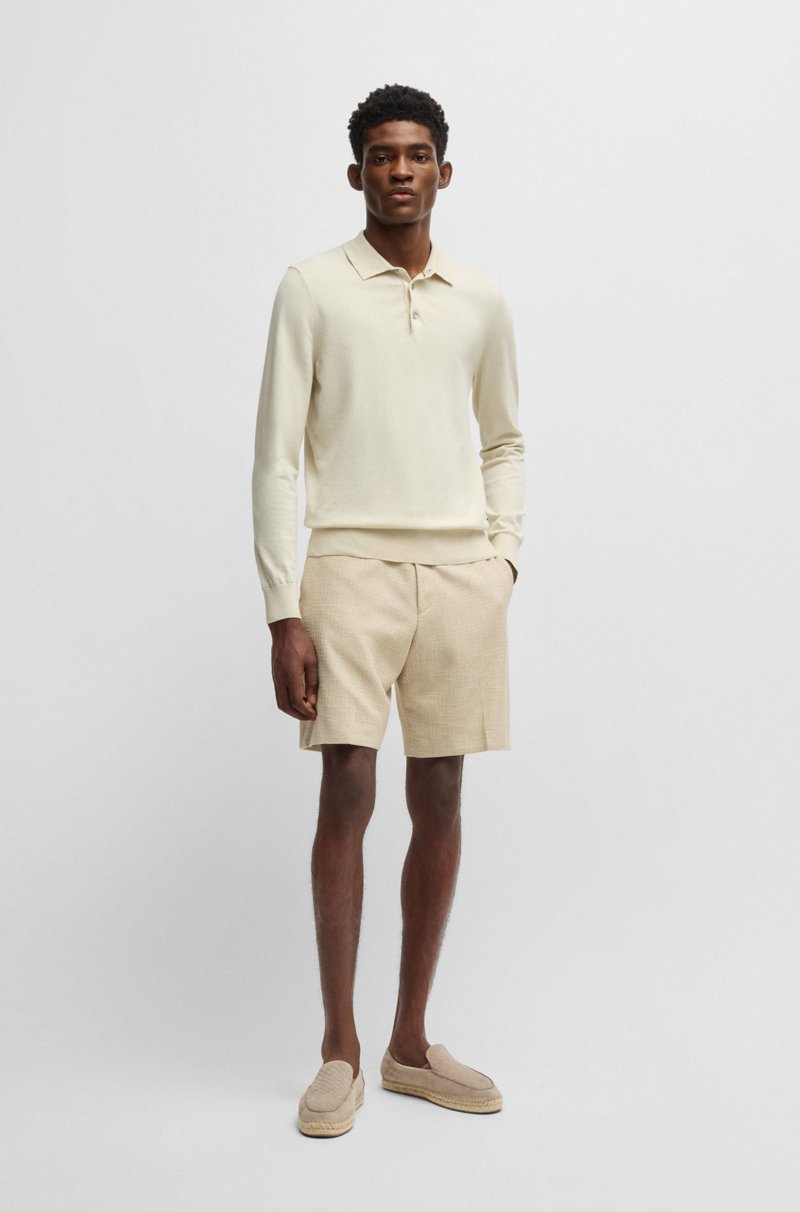 Hugo Boss Jersey Estilo Polo Regular Fit En Punto De Algodón