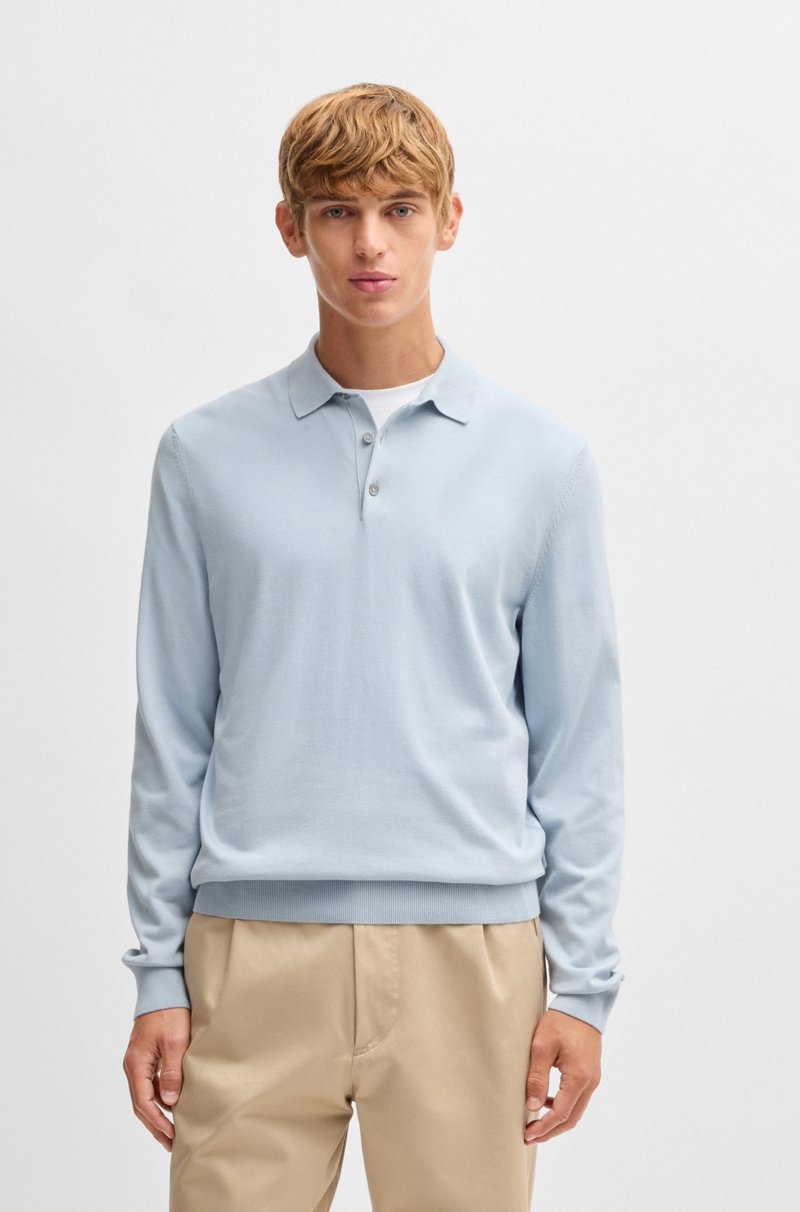 Hugo Boss Jersey estilo polo regular fit en punto de algodón