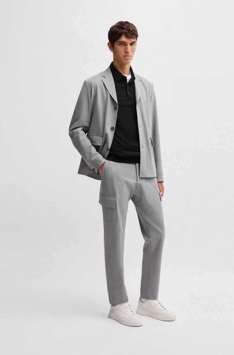 Hugo Boss Jersey Estilo Polo Regular Fit En Punto De Algodón