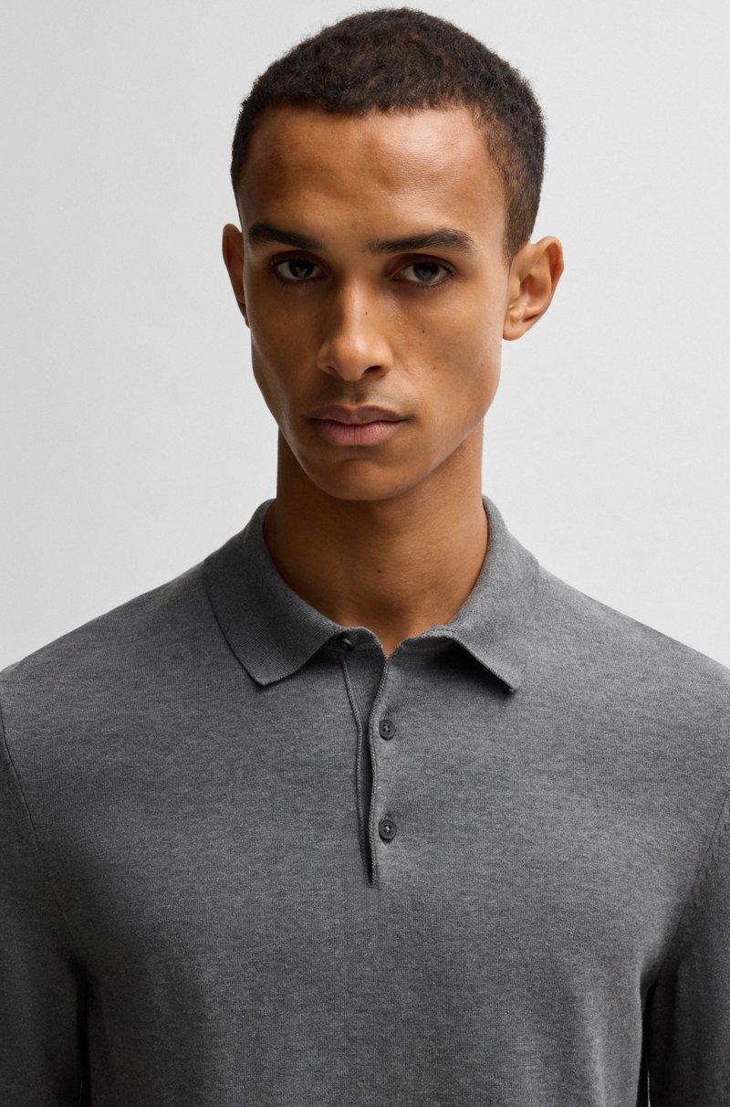 Hugo Boss Jersey Estilo Polo Regular Fit En Punto De Algodón