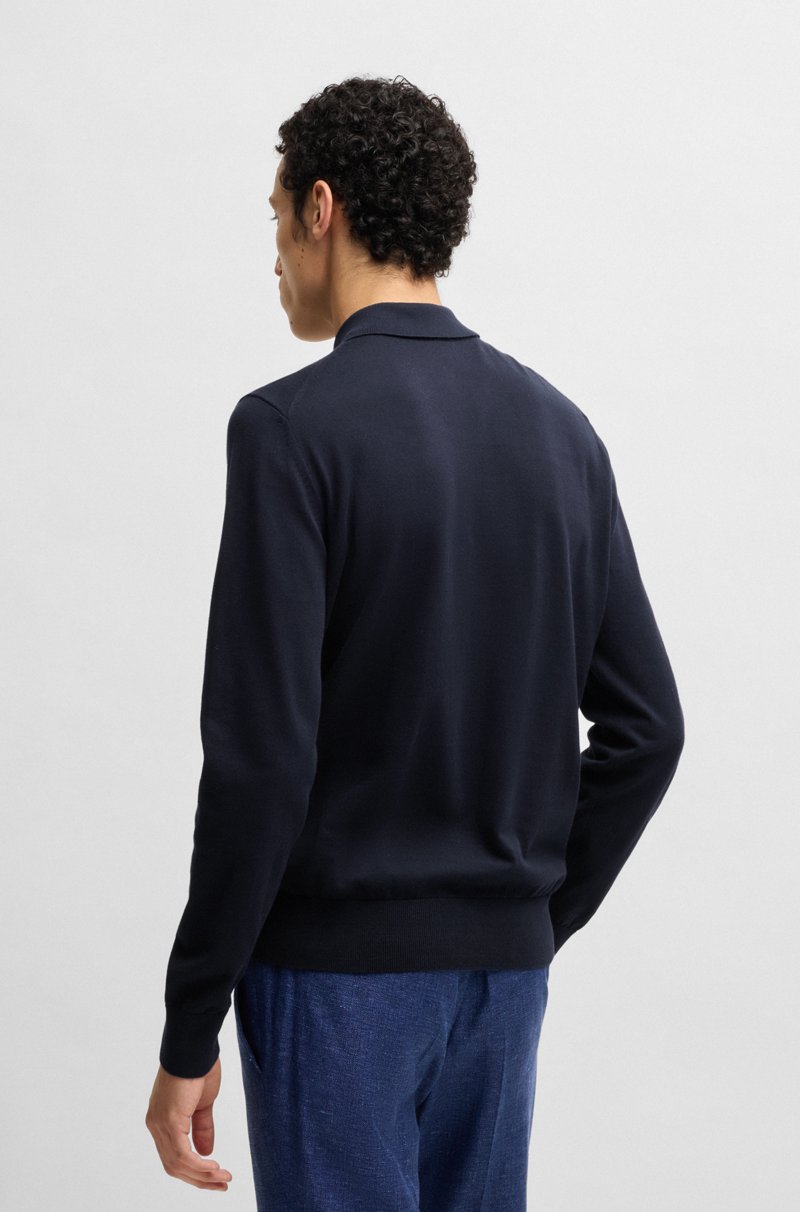 Hugo Boss Jersey Estilo Polo Regular Fit En Punto De Algodón