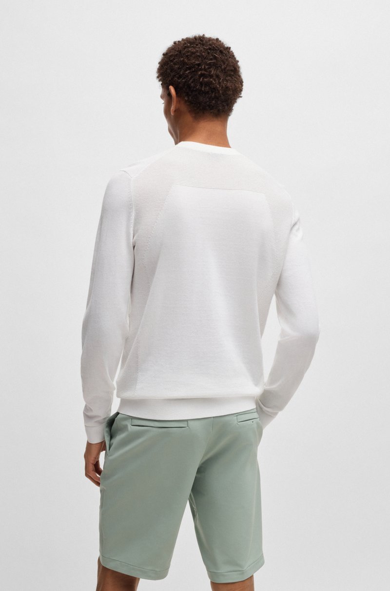 Hugo Boss Jersey Regular Fit De Algodón Con Detalle De Logo Estampado