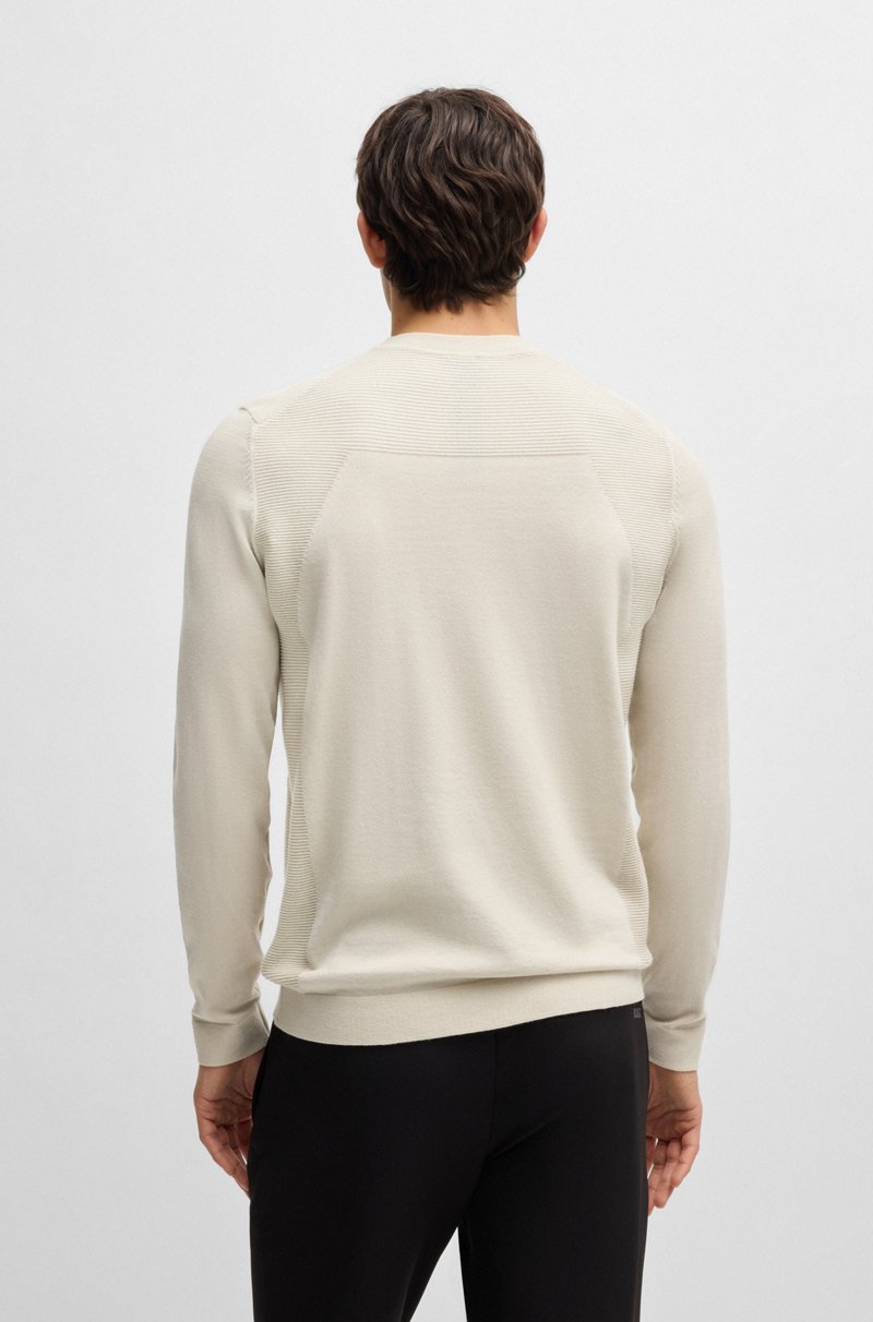 Hugo Boss Jersey Regular Fit De Algodón Con Detalle De Logo Estampado