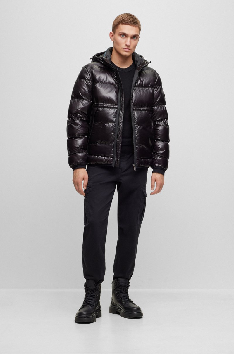 Hugo Boss Jersey Regular Fit De Mezcla De Lana Con Logo Bordado