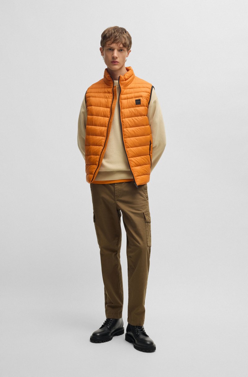 Hugo Boss Jersey Relaxed Fit Teñido En Prenda En Algodón