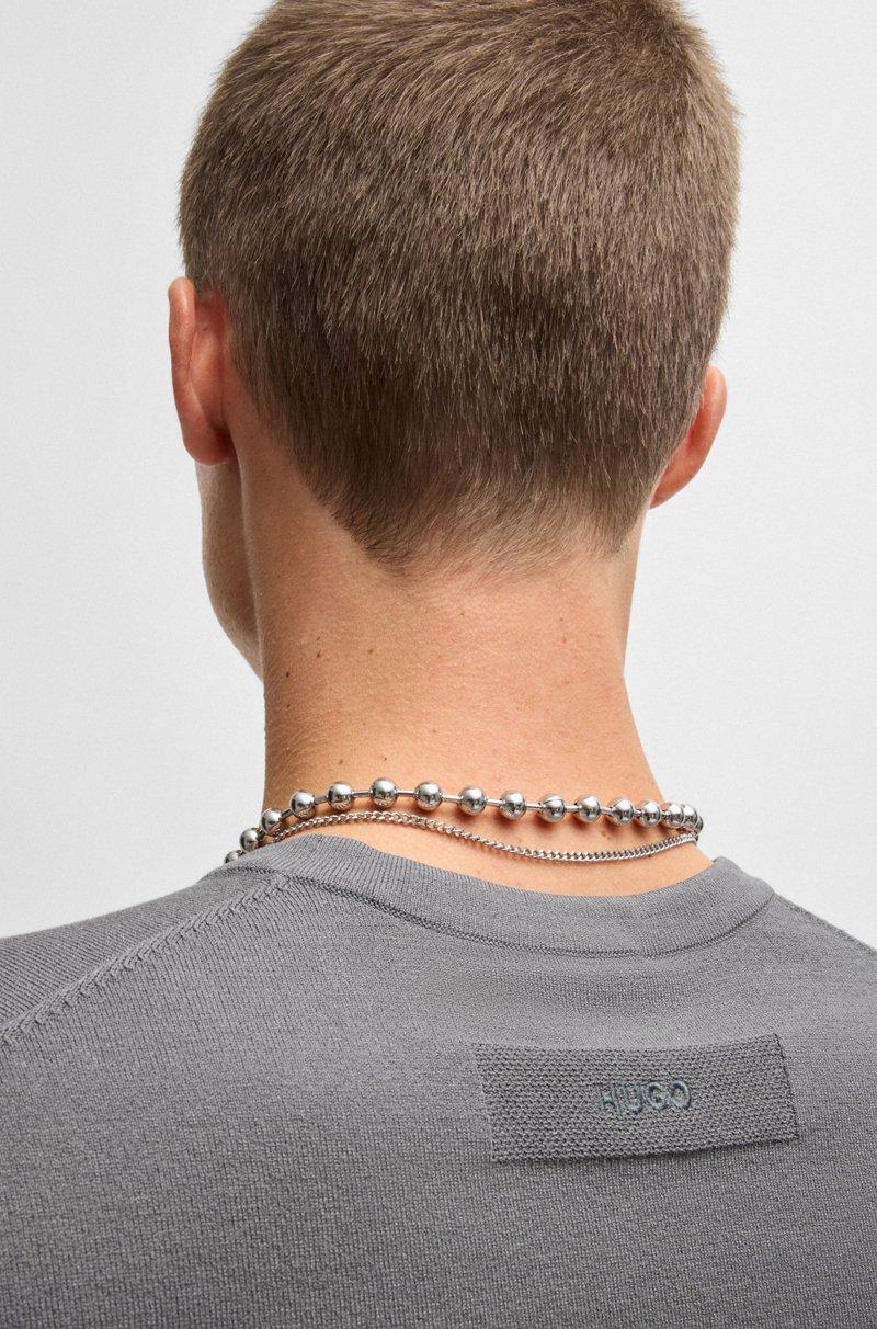 Hugo Boss Jersey Slim Fit Con Cuello Redondo En Hilos Suaves