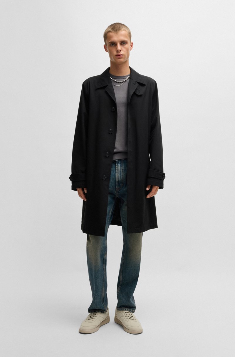 Hugo Boss Jersey Slim Fit Con Cuello Redondo En Hilos Suaves