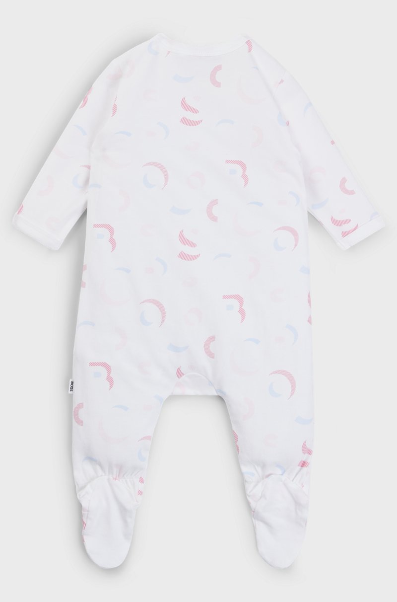 Hugo Boss Juego De Pijama Y Gorro Para Bebés En Caja De Regalo