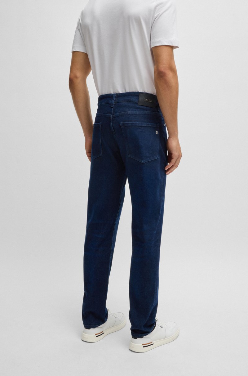 Hugo Boss Maine Vaqueros Regular Fit De Denim Azul Oscuro Supersuave