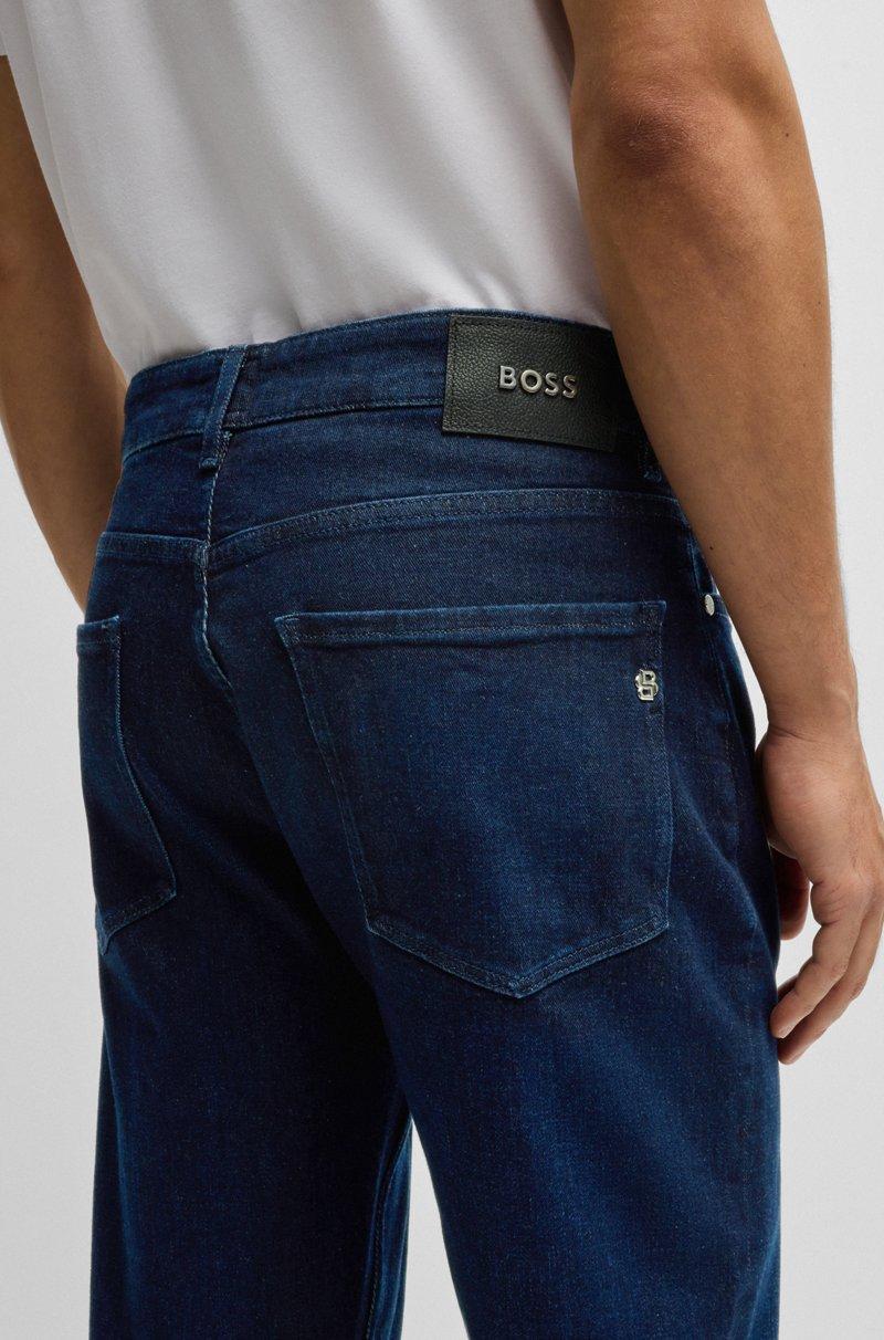 Hugo Boss Maine Vaqueros Regular Fit De Denim Azul Oscuro Supersuave