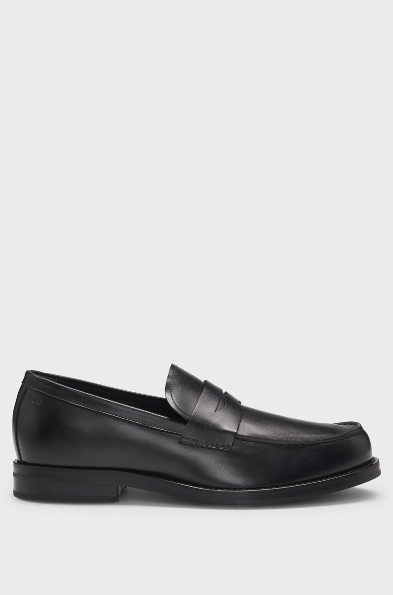 Hugo Boss Mocasines De Antifaz Slip-on Dressletic De Piel