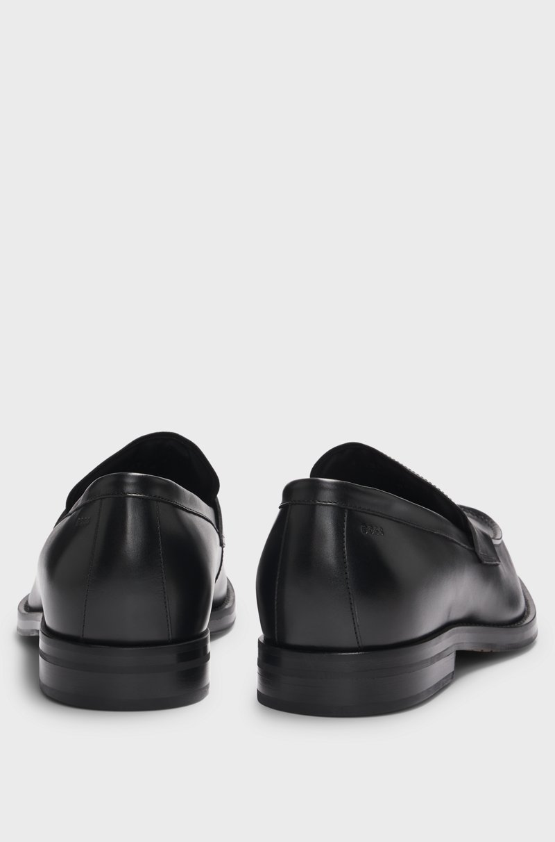 Hugo Boss Mocasines De Antifaz Slip-on Dressletic De Piel