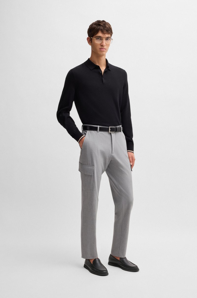 Hugo Boss Mocasines De Piel Abatanada Con Detalle De Logo