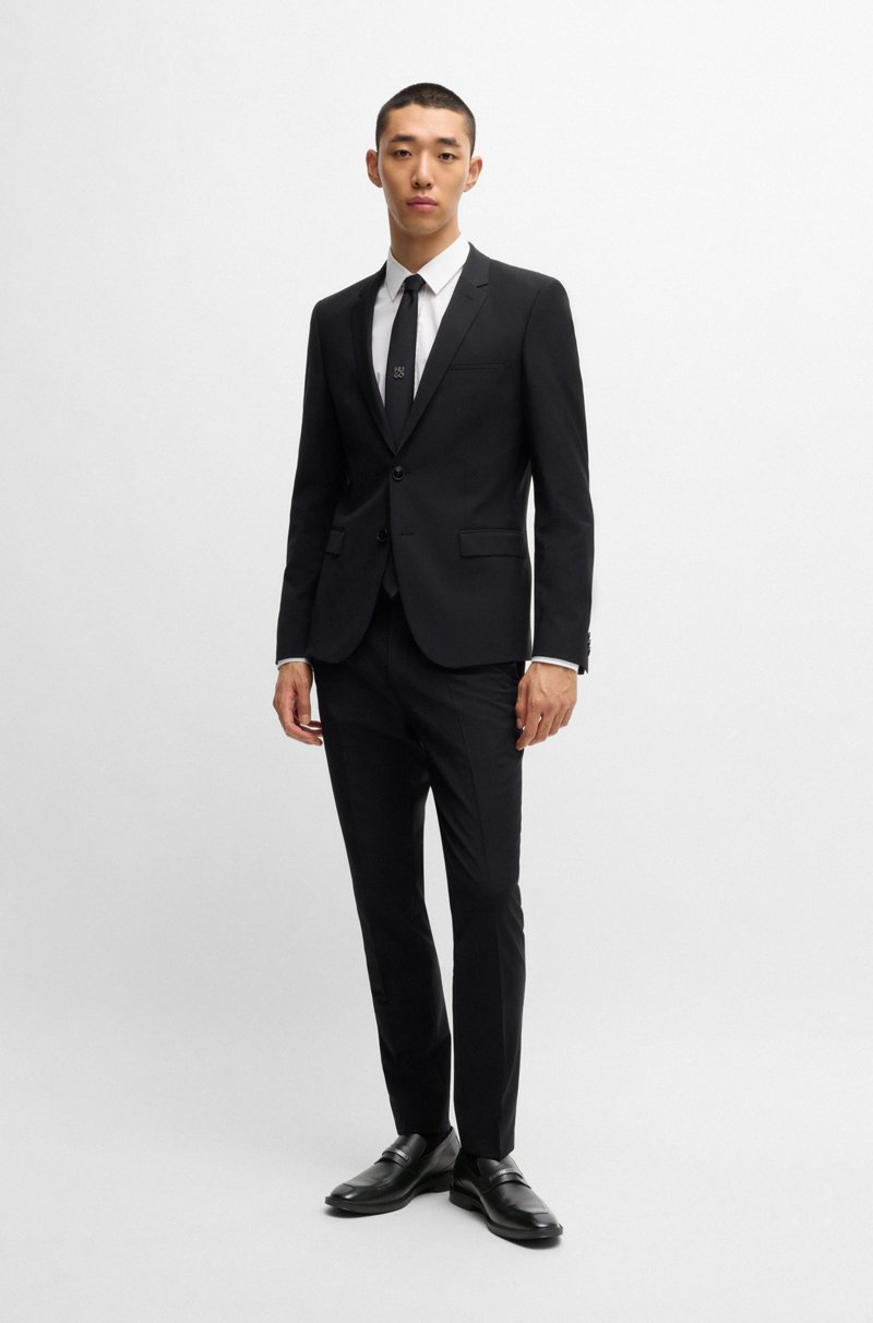 Hugo Boss Mocasines De Piel Con Detalle De Metal Con Logo